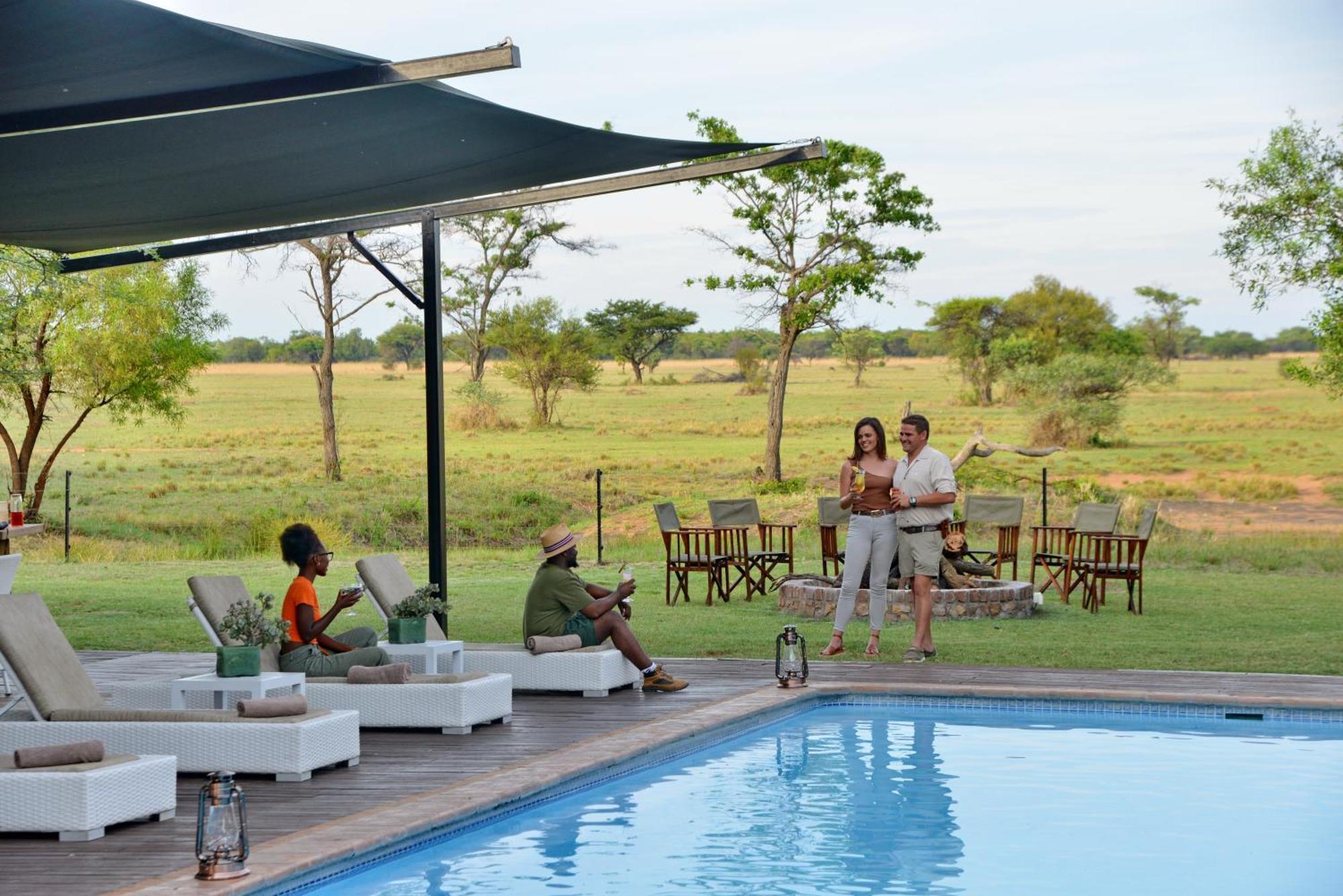Villa Safari Plains à Mabula Game Reserve Extérieur photo
